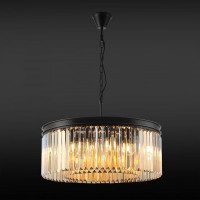 Хрустальная подвесная люстра Citilux Мартин Шампань CL332122