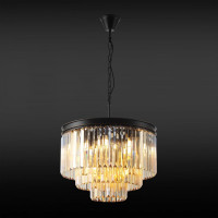 Хрустальная подвесная люстра Citilux Мартин Шампань CL332132