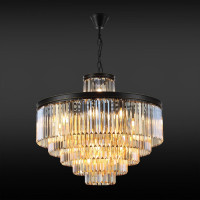 Хрустальная подвесная люстра Citilux Мартин Шампань CL332152