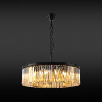 Хрустальная подвесная люстра Citilux Мартин Шампань CL332162