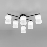 Потолочная люстра Citilux Нильс Чёрная CL132165