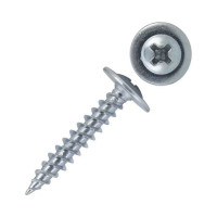 Саморез с прессшайбой МЕТАЛЛСЕРВИС 4,2x16 острый, цинк 1000 шт. пакет 1244237