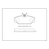 Колодки тормозные дисковые AV1216 (противоскрипная пластина в комплекте) Avantech 1739056