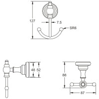 Крючок Rose RG1121