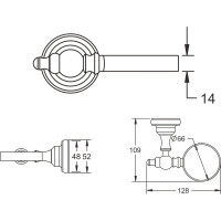 Подстаканник Rose RG1112Q