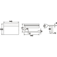 Держатель для туалетной бумаги Rose RG1605H