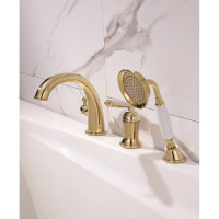 Встроенный смеситель на борт ванны Rose 3 в 1 R0212E