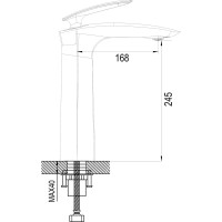 Смеситель для раковины Rose R1111