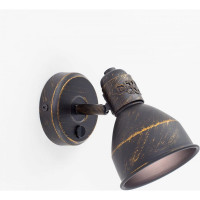 Поворотный спот с выключателем Citilux Опус венге CL502512