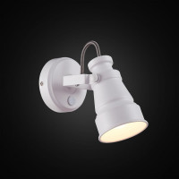 Поворотный спот с выключателем Citilux Бейкер белый CL541510