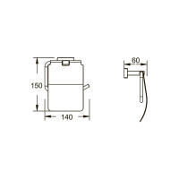 Держатель для туалетной бумаги SHEVANIK SG5605