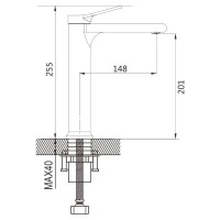 Смеситель для раковины Shevanik S8311H