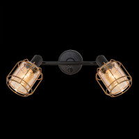 Поворотный спот Citilux Таверна с выключателем Чёрный CL542622
