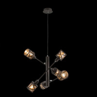 Подвесная поворотная люстра Citilux Гессен Венге CL536165