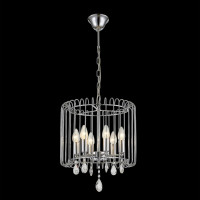 Подвесная люстра Citilux Джина Хром CL462161