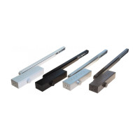 Доводчик со скользящей тягой Doorlock dl345s bc da en1-4, коричневый 75572