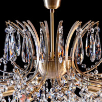 Хрустальная люстра Citilux Селена Бронза CL302183