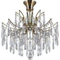 Хрустальная люстра Citilux Селена Бронза CL302163