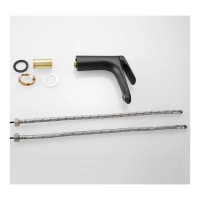 Смеситель для для раковины SHEVANIK черный S8501H