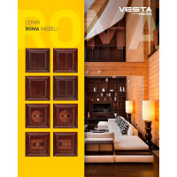 Выключатель Metronex Electric Roma Венге реверсивный FVK010104FRN