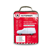 Чехол-тент на автомобиль AUTOPROFI кроссовер (джип), водонепроницаемый, 570x203x160 см SUV-570 (GRAND)