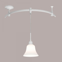 Подвесной трековый светильник Citilux Трек Модерн белый CL560210