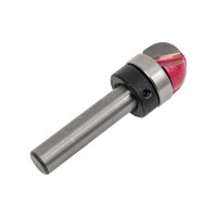 Фреза пазовая круглый нос (пальчиковая) Z=2, R=8 мм, 16x9.5x48 мм, S=8 мм, верхний подшипник PROCUT 219835P