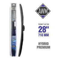 Щетка стеклоочистителя гибридная Премиум 710 мм AWM 410000065