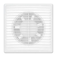 Накладной вентилятор AURAMAX B 4s c, d100 обратный клапан, сетка 90-00068