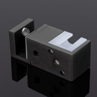 Нижняя направляющая SERVICE PLUS двойная, графит матовый, sus304 N02-402GFM/sus304