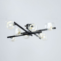 Потолочная люстра Citilux Вирта Черная CL139282