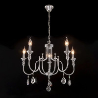 Подвесная люстра Citilux Рига Хром CL437151