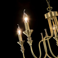 Подвесная люстра Citilux Рига Бронза CL437153