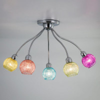 Люстра Citilux Попурри гибкая Хром CL604151