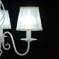 Люстра Citilux Ровена с абажурами Белая CL427130