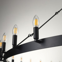 Подвесная люстра Citilux Смитсон замковая Черная CL470254