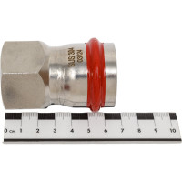 Переходник ROMMER Rss-0022-000351 впр-вр, 35x1, из нержавеющей стали прессовой RG0091KSNP5ODS