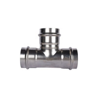 Равнопроходной тройник ROMMER впр, 54, из нержавеющей стали, прессовой Rss-0013-000054 RG0091KSNOKTQA