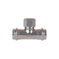 Тройник-переходник ROMMER впр-вр, 28x3/4, из нержавеющей стали, прессовой Rss-0015-002834 RG0091KSNOP9J6