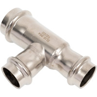 Переходной тройник ROMMER впр, 28x22x22, из нержавеющей стали, прессовой Rss-0014-282222 RG0091KSNOME2G