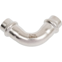 Угольник ROMMER 90 впр-впр, 15, из нержавеющей стали, прессовой Rss-0003-000015 RG0091KSNO8HFG