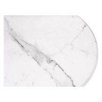 Деревянный стол Woodville Тулип 80x73 см, мрамор белый 530832