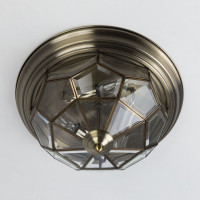 Потолоочная люстра Citilux Витра-1 витражная Бронза CL442530
