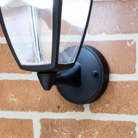 Уличный настенный светильник Citilux LED Черный CLU04W1