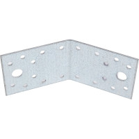 Крепежный уголок под 135 Стройметиз kus 70x70x55 мм, цинк, этикетка 4570029