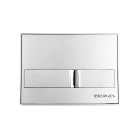 Комплект для монтажа подвесного унитаза Berges: инсталляция novum525, кнопка l3 хром глянец, унитаз floe s rimless, сиденье дюропласт floe s slim so, микролифт, быстросъем 043242