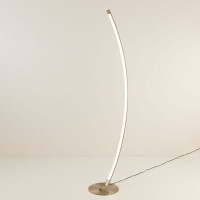 Торшер Citilux Руди LED с диммером Матовый Хром CL804031