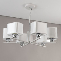 Подвесная люстра с абажурами Citilux Тильда Белая CL469265