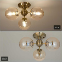 Потолочная люстра Citilux Томми Бронза CL102133