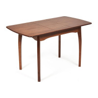 Стол Tetchair Caterina бук, МДФ, 100+30x70x75 см, коричневый 14122